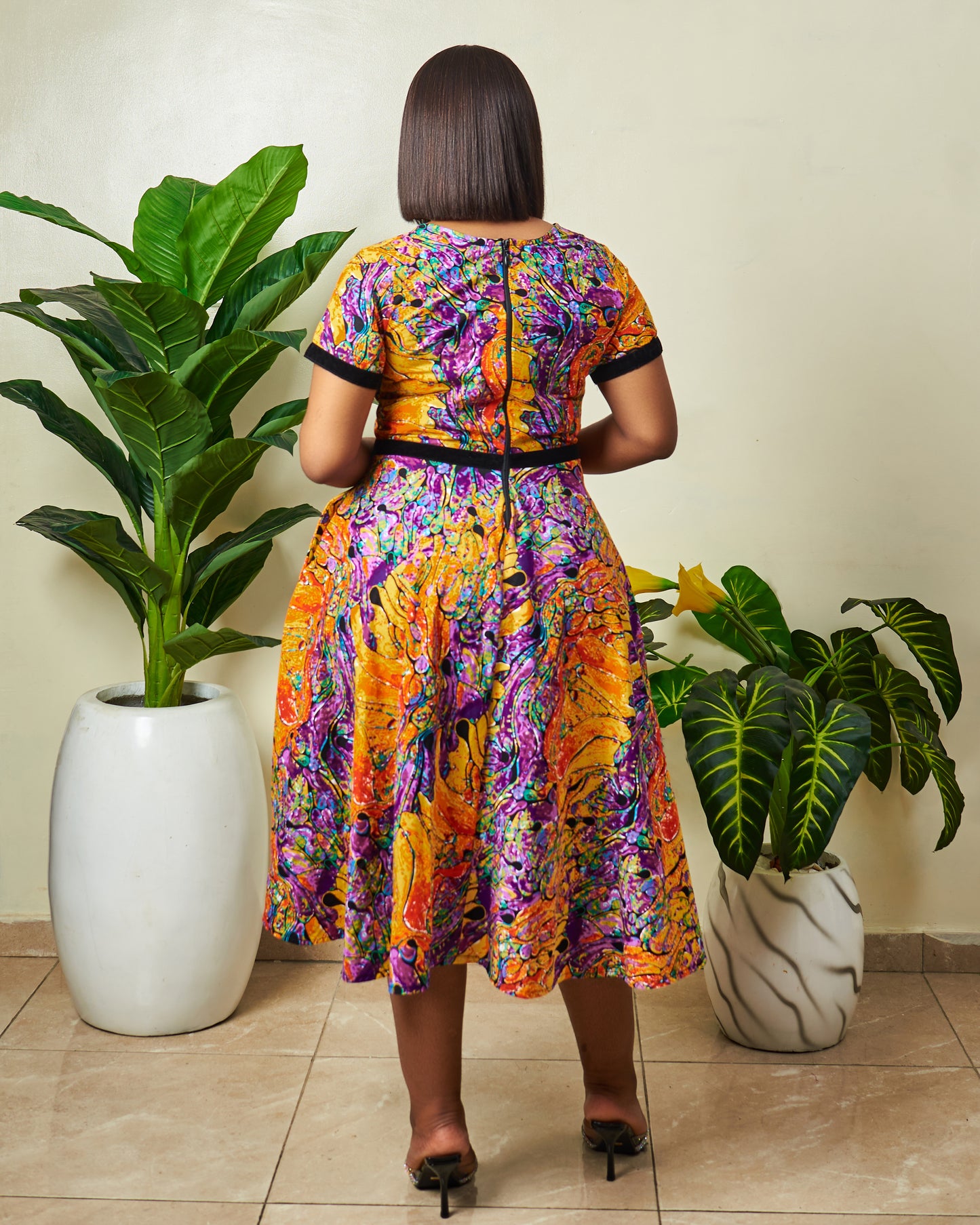 Isbat African ankara gown