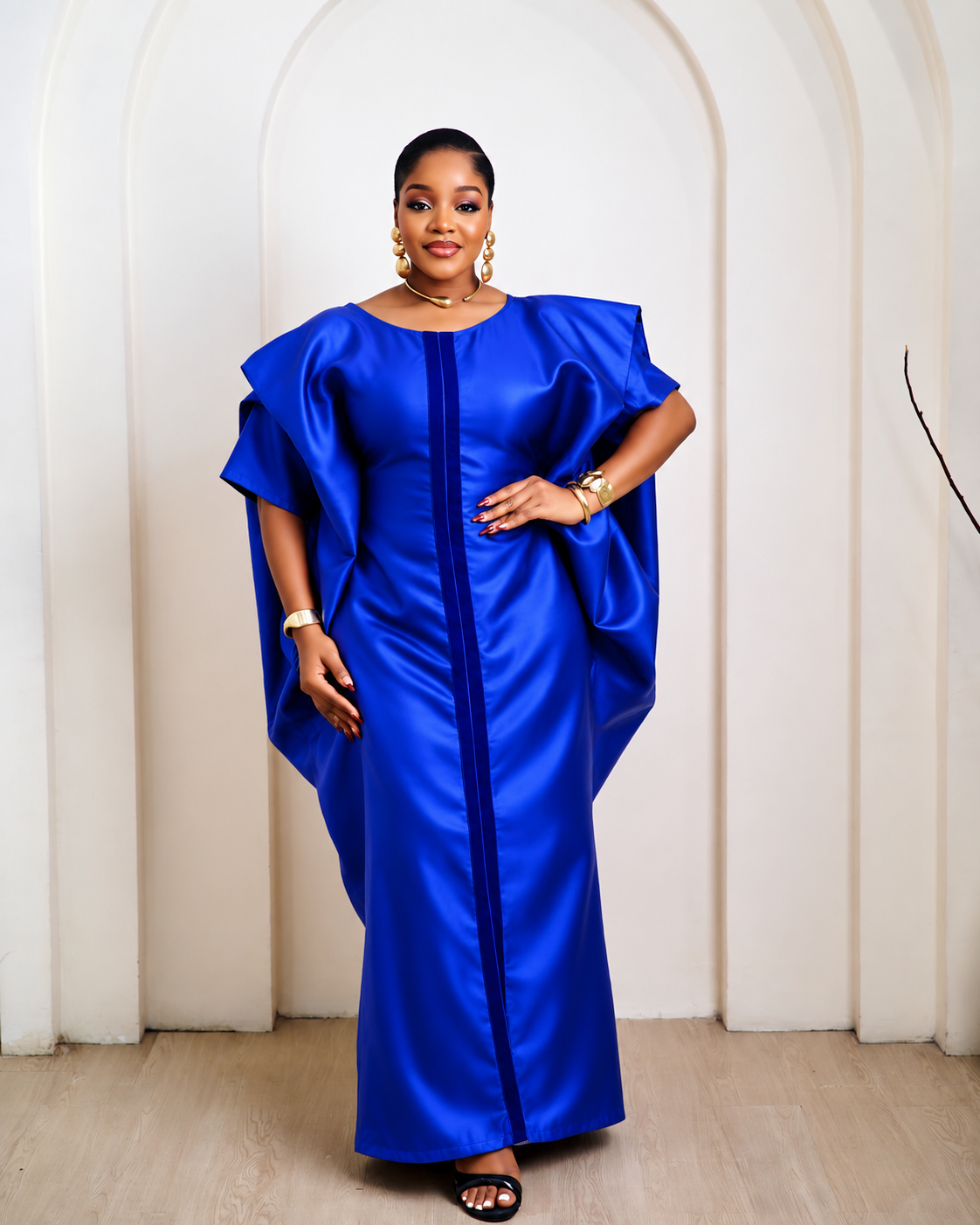 Dara Blue African Boubou