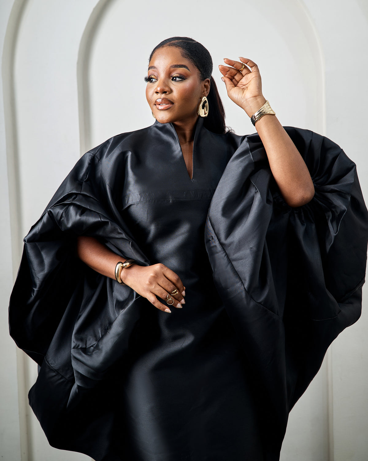 Eshe Black Luxury African Boubou