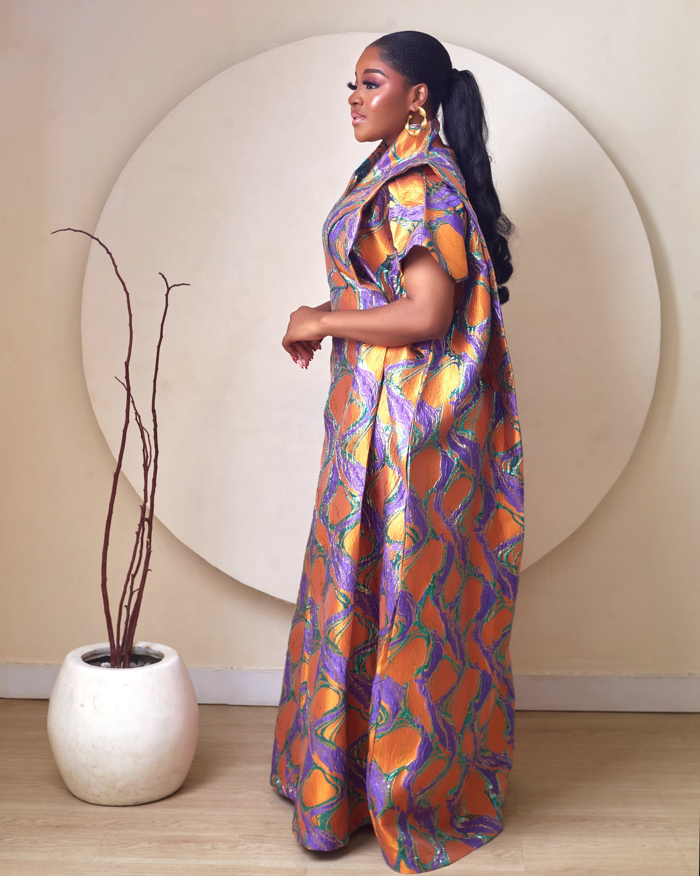 Loanna Damask African Boubou