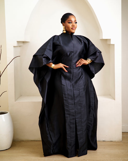 Amahle Black Mikado African Boubou