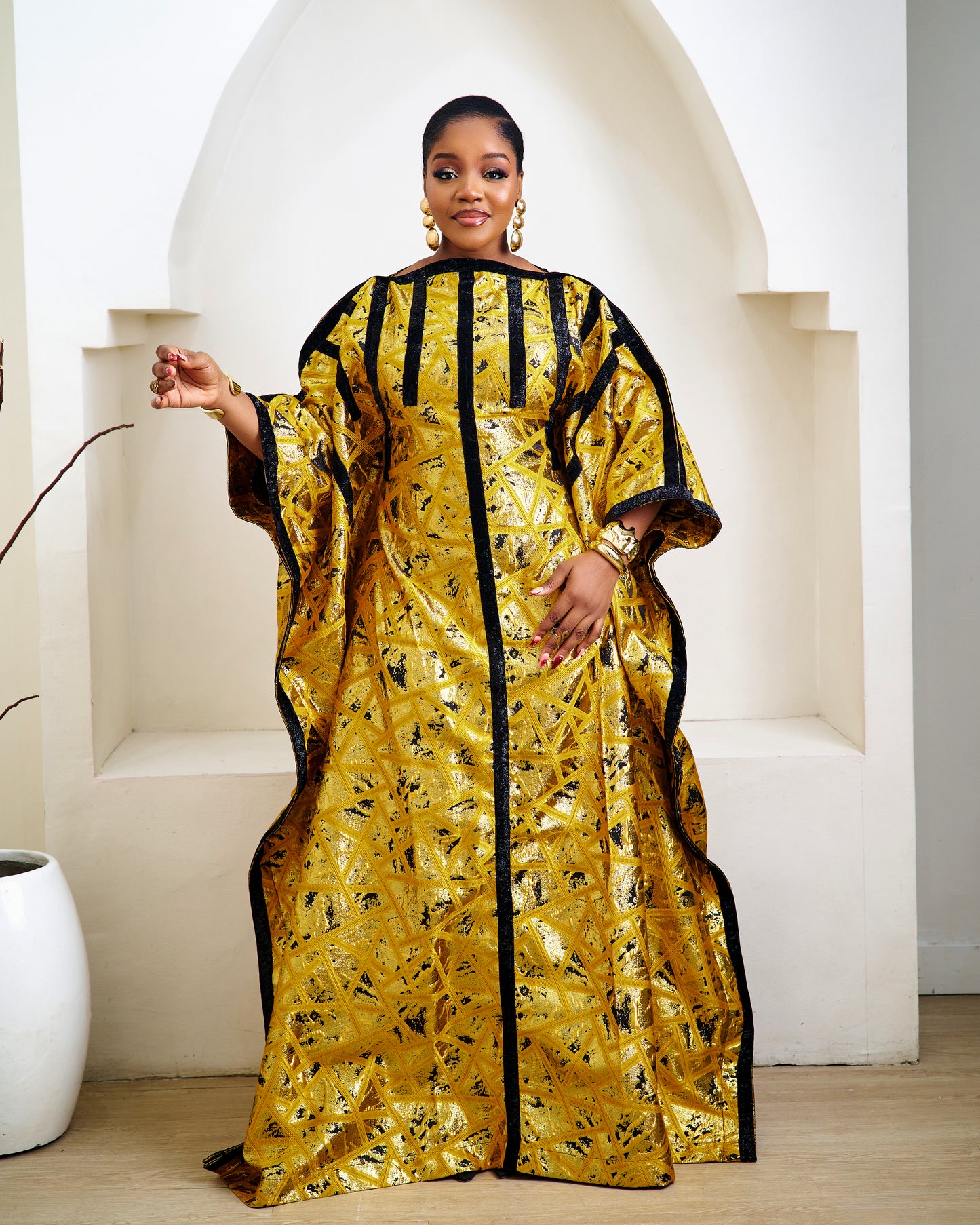 Mnandi African Brocade Boubou
