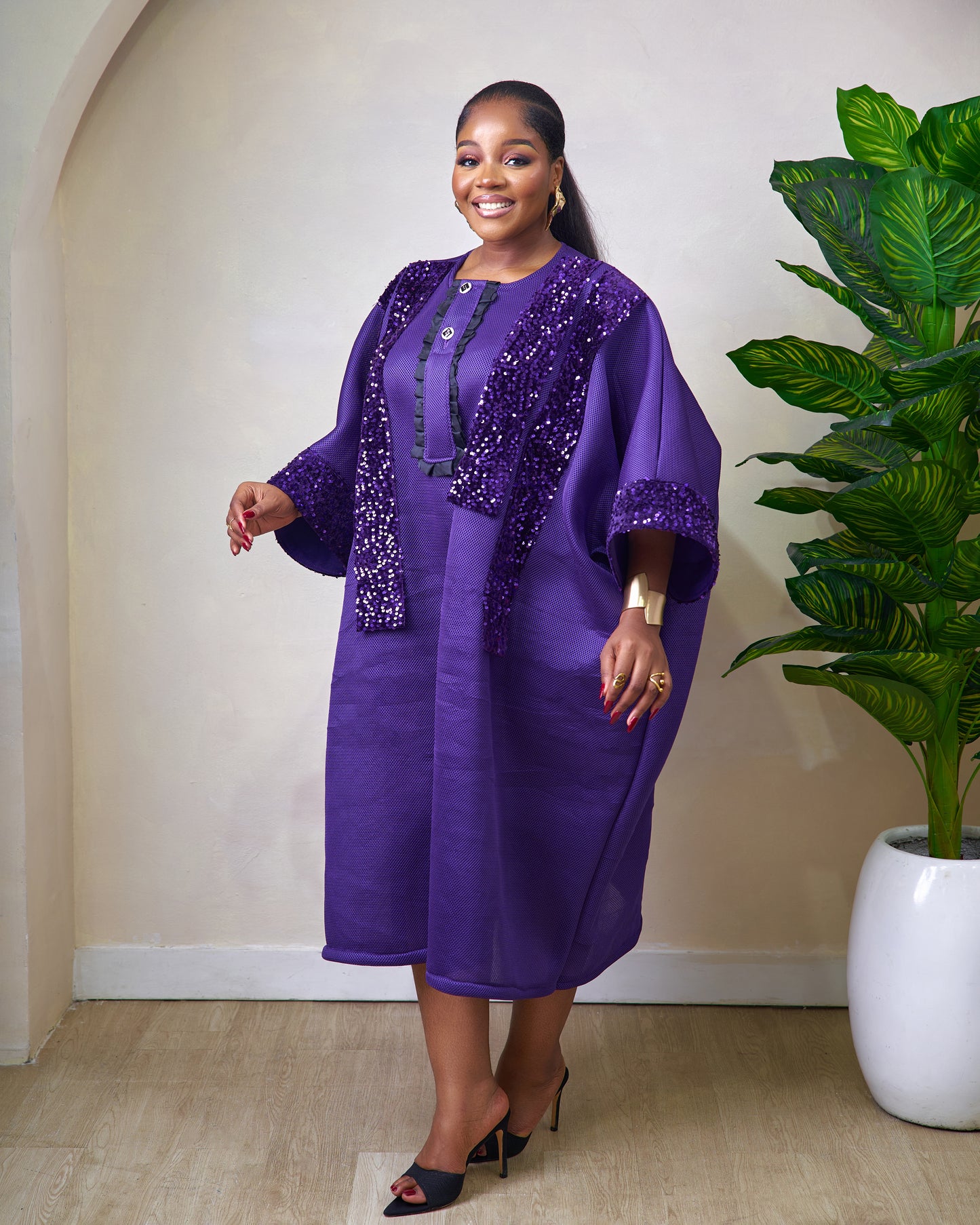 Bush Black Short Boubou