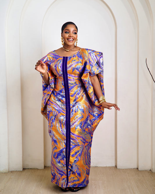 Uzuri African Brocade Boubou