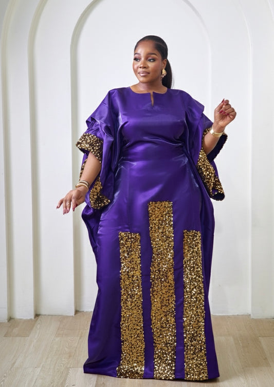 Ayotide Purple Mercury Mikado and Sequence African Boubou 2.0