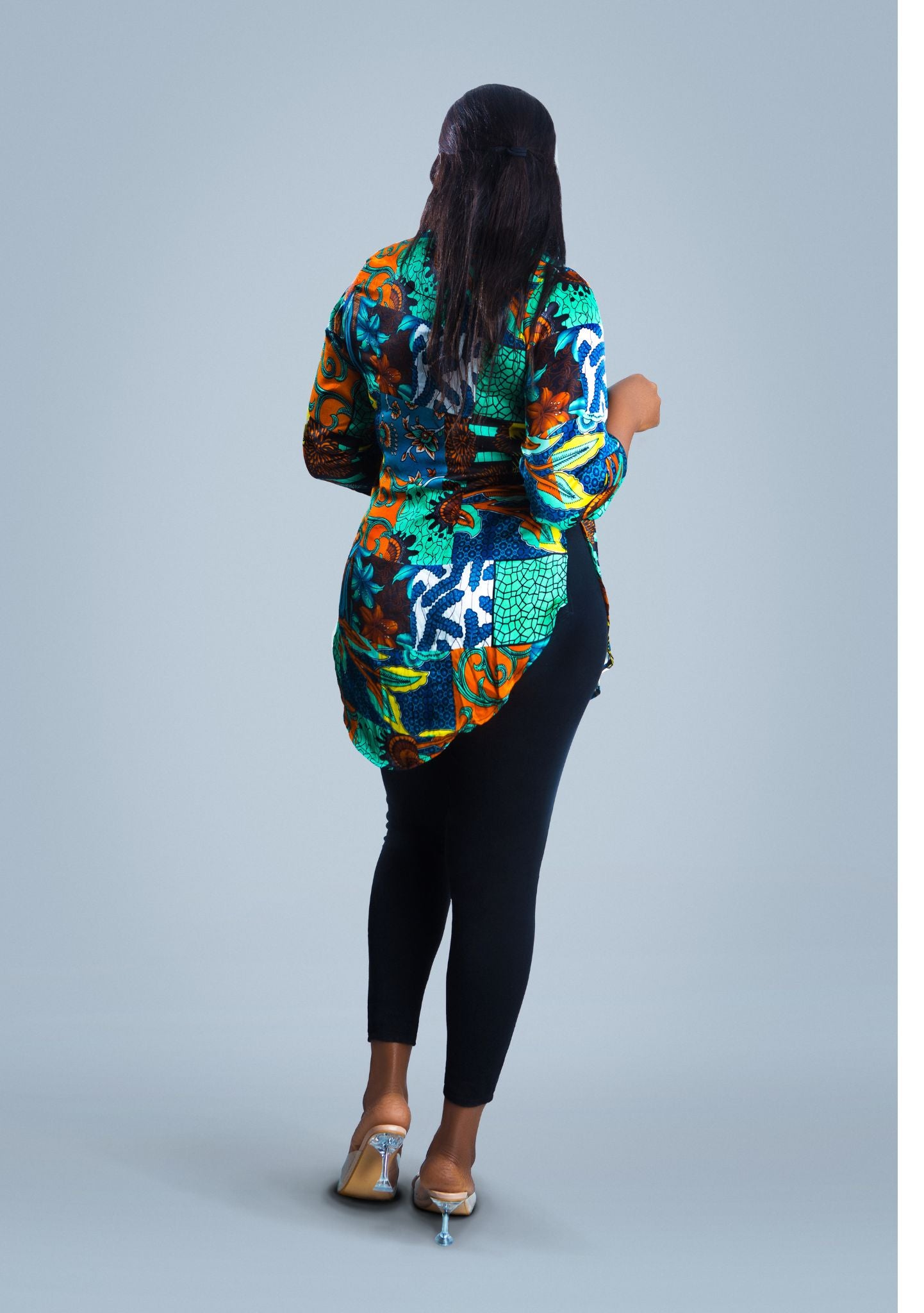 Dalia African Print top